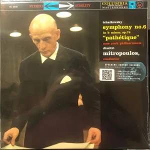 Dimitri Mitropoulos ‎– Tchaikovsky - Symphony No. 6 In B Minor Op. 74 ("Pathétique") (1958) - New Lp Record 2016 CBS Speakers Corner Europe Import 180 gram Vinyl - Classical Bulk Order