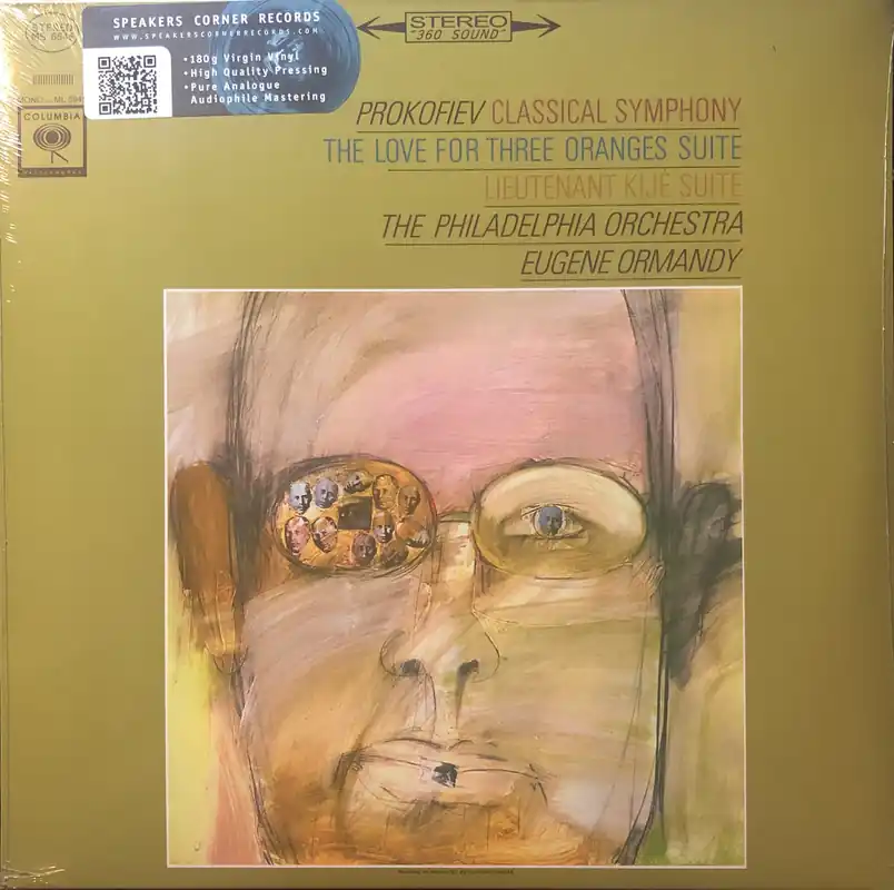Direct From Manufacturer Eugene Ormandy ‎– Prokofiev - Classical Symphony / The Love For Three Oranges Suite / Lieutenant Kijé Suite (1964) - New Lp Record 2017 CBS Speakers Corner Europe Import 180 gram Vinyl - Classical
