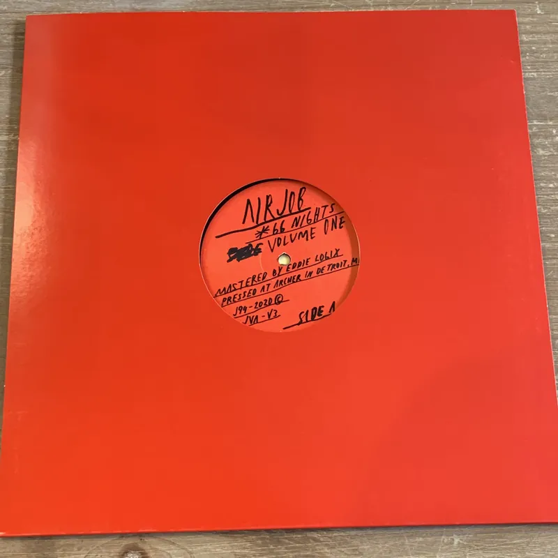 Airjob - 66 NIGHTS - New LP Record 2020 USA Vinyl & Zine - Detroit Hip Hop Instrumental / Electronic Grab Now