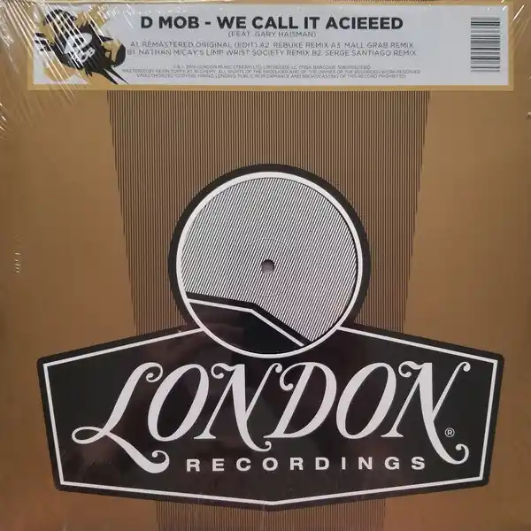 D-Mob ‎– We Call It Acieed (1988) - New 12" Single Record Store Day 2020 London Music UK Import Vinyl - Electronic / Acid House Time-Limited