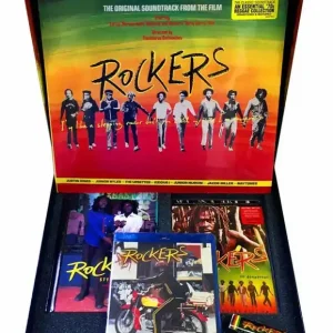 Luxury Various ‎– Rockers - The Irie Box (1979) - New Lp Record 2017 MVD USA Box Set Tri Colored Vinyl, DVD, Poster, Book & More - Reggae / Roots Reggae