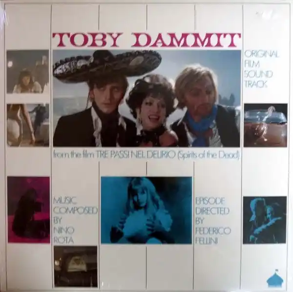 Nino Rota ‎– Toby Dammit (Original Film 1968) - New Lp Record 2016 Bella Casa Europe Import Vinyl - Soundtrack Price Cut
