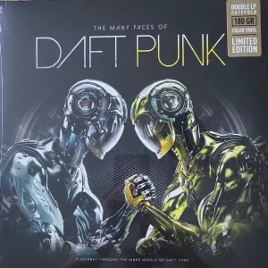 One Day Deal Daft Punk - Various ‎Remixes – The Many Faces Of Daft Punk - New 2 LP Record 2020 Music Brokers UK Import 180 gram Colored Vinyl - Electronic / House / Disco