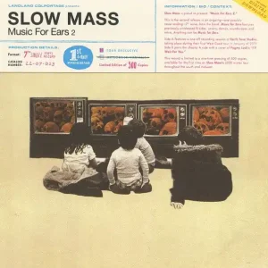 Brand New Slow Mass ‎– Music For Ears 2 - New 7" Single Record 2020 Landland Colportage Orange w/ White Smoke Vinyl - Indie Rock
