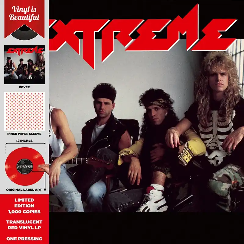 Brand New Extreme ‎– Extreme (1989) - New Lp Record Lmlr France Import Red Vinyl - Heavy Metal