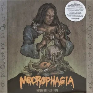 Best Seller Necrophagia ‎– Whiteworm Cathedral - New 2 LP Record 2014 Season Of Mist Europe Import Green Transparent Vinyl - Death Metal