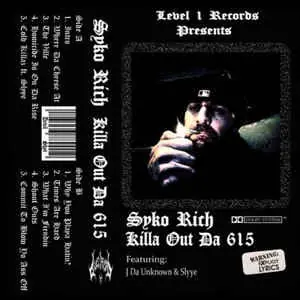 Best Price Syko Rich ‎– Killa Out Da 615 - New Cassette 2021 Level 1 Records - Hip Hop