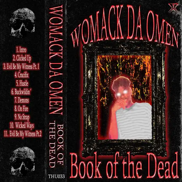 Hot Deal Womack Da Omen ‎– Book Of Da Dead (1996) - New Cassette 2021 Tape House USA - Horrorcore / Hip Hop