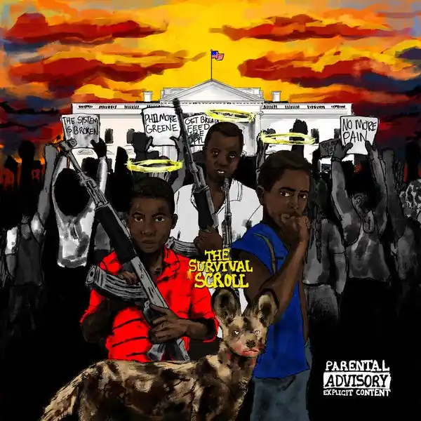 Fan Favorite Philmore Greene – The Survival Scroll - New LP Record 2021 Self Released Vinyl - Chicago Local Hip Hop
