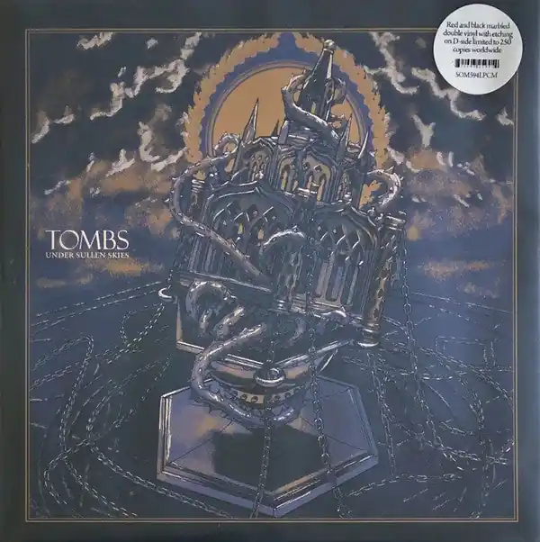 Budget Tombs ‎– Under Sullen Skies - New 2 LP Record 2020 Season Of Mist Europe Import Red And Black Transparent Marbled Vinyl - Black Metal / Crust / Doom Metal